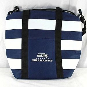 Seattle Seahawks NFL Insulated Tote Blue/White Tea